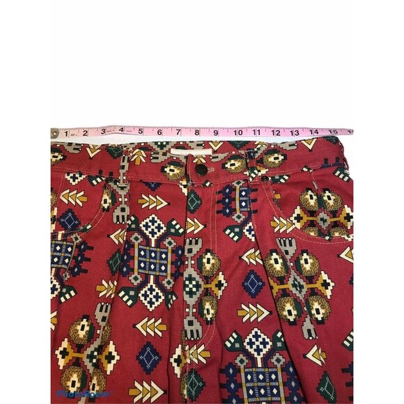 Gotcha Covered Women's Size 14 Skirt Midi Red Good Preowned Condition - Picture 4 of 10